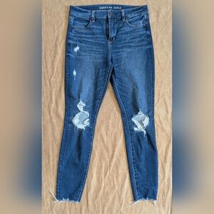 American Eagle The Dream Jean Hi-Rise Jegging! Size 8!